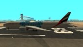 Emirates Boeing 777-31HER A6-EPK Expo 2020 Blue Livery (Remastered)